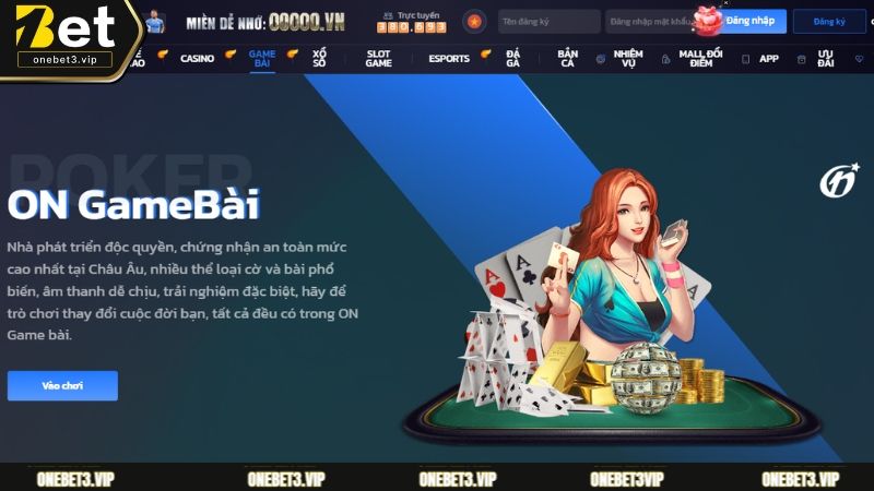 Chuyên mục game bài siêu HOT của nhà cái Onebet