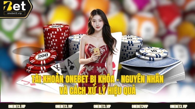 Tài Khoản ONEBET Bị Khóa - Nguyên Nhân Và Cách Xử Lý Hiệu Quả