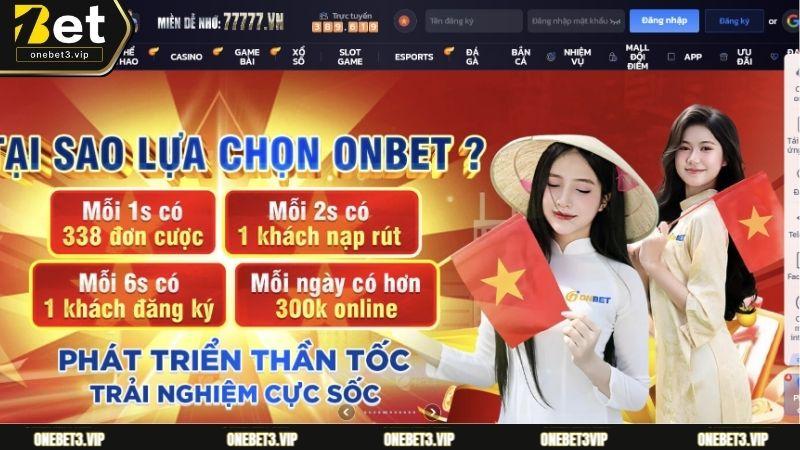 Onebet bắt đầu hoạt động tại thị trường châu Á từ đầu những năm 2000